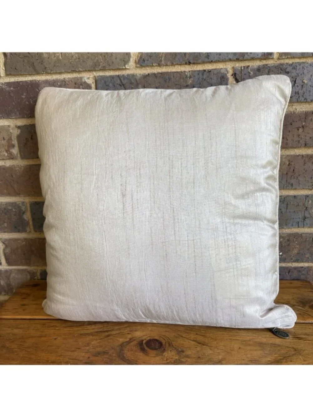Pier 1 Imports Birch Tree Embroidered Multicolor Accent Throw Pillow 17 in